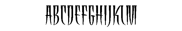 Talon Regular Font UPPERCASE