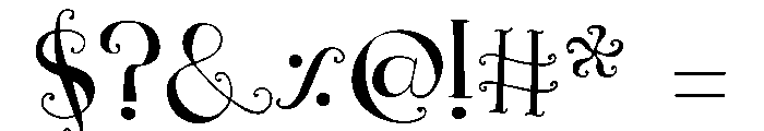 Tamarindo Regular Font OTHER CHARS