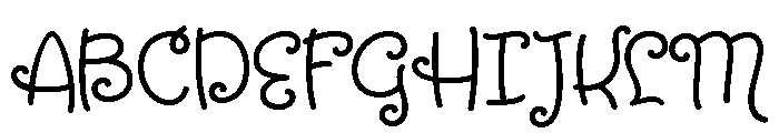 Tangelo Bold Font UPPERCASE