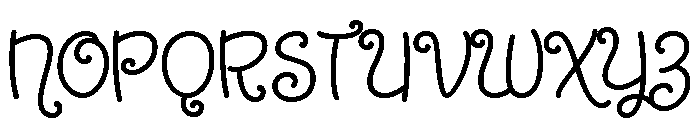 Tangelo Bold Font UPPERCASE