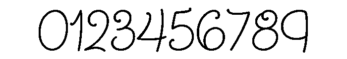 Tangelo Regular Font OTHER CHARS