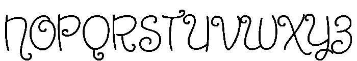 Tangelo Regular Font UPPERCASE