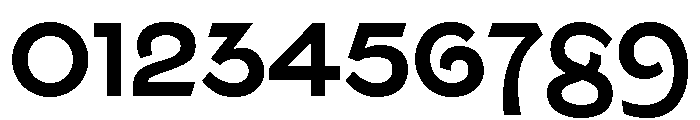 Tangent Regular Font OTHER CHARS