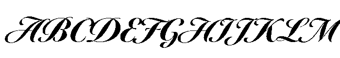 Tangier Black Font UPPERCASE