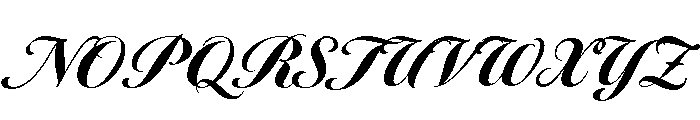 Tangier Black Font UPPERCASE