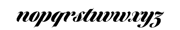 Tangier Black Font LOWERCASE