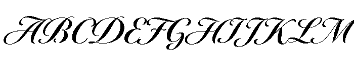 Tangier Bold Font UPPERCASE