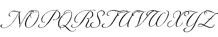Tangier Light Font UPPERCASE