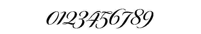 Tangier Medium Font OTHER CHARS