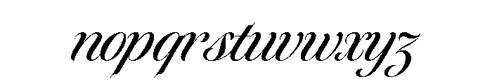 Tangier Medium Font LOWERCASE