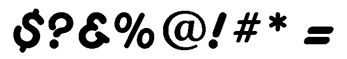 Tarantula Script Bold Font OTHER CHARS