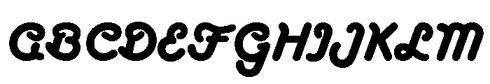 Tarantula Script Bold Font UPPERCASE