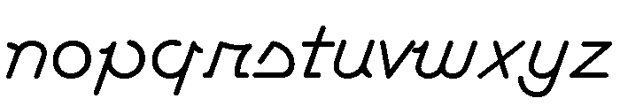 Tarantula Script Light Font LOWERCASE