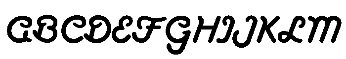 Tarantula Script Medium Font UPPERCASE