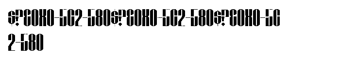 Taboo Pro Bold Font OTHER CHARS