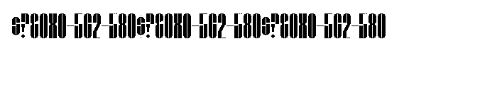 Taboo Pro Medium Font OTHER CHARS