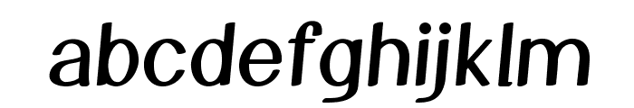 Taffeta-Bold Font LOWERCASE