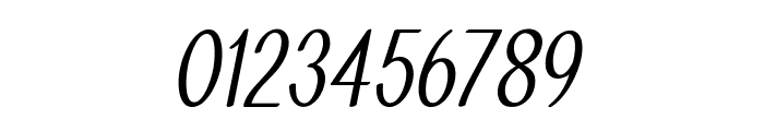 Taffeta-CondensedItalic Font OTHER CHARS