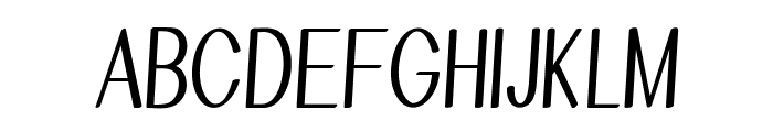 Taffeta-CondensedRegular Font UPPERCASE