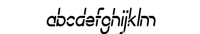 Takion-CondensedItalic Font LOWERCASE