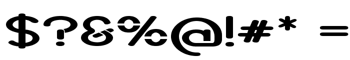 Takion-ExpandedBold Font OTHER CHARS