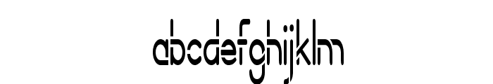 Takion-ExtracondensedRegular Font LOWERCASE