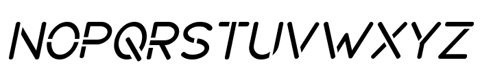 Takion-Italic Font UPPERCASE