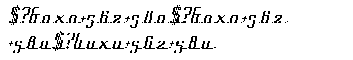Talbot Book Font OTHER CHARS