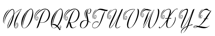 Tannenbaum-CondensedItalic Font UPPERCASE