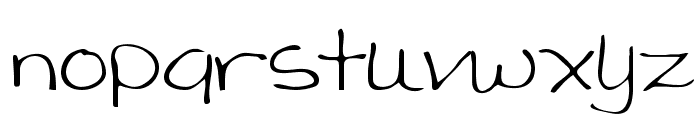 Tasha Regular Font LOWERCASE