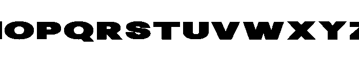 TBJ Fonder Extra Black Font UPPERCASE