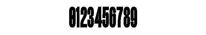 TBJ Gilvane ExtBd Cond Font OTHER CHARS