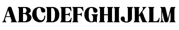 TBJ Kind Sunday Regular Font UPPERCASE