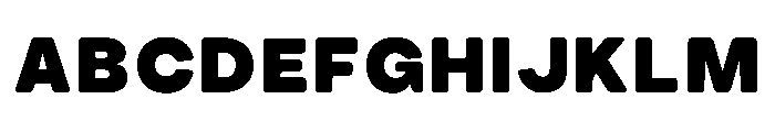 TBJ Moder Black Font UPPERCASE