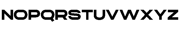 TBJ One More ExtraBold Font UPPERCASE