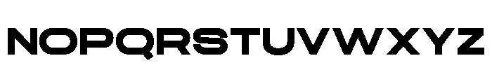 TBJ One More ExtraBold Font LOWERCASE