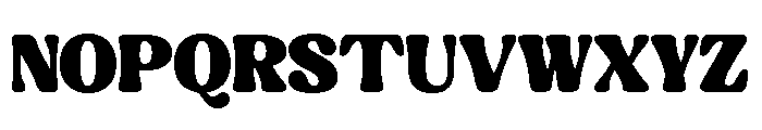 TBJ Sugaria Vintage Bold Font UPPERCASE