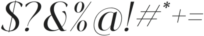 TBJ Black Gold Italic otf (900) Font OTHER CHARS