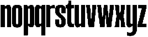 TBJ Dogmu Lean otf (400) Font LOWERCASE