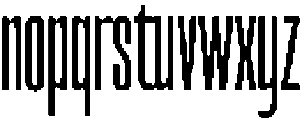 TBJ Dogmu Skinny otf (400) Font LOWERCASE