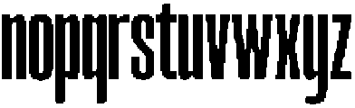 TBJ Dogmu Slim otf (400) Font LOWERCASE
