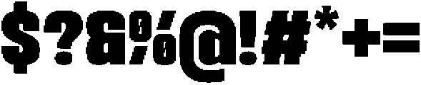 TBJ Dogmu Thick otf (400) Font OTHER CHARS