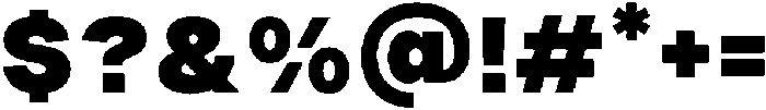 TBJ Elvaro Black otf (900) Font OTHER CHARS