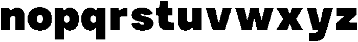 TBJ Elvaro Black otf (900) Font LOWERCASE