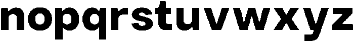 TBJ Elvaro Bold otf (700) Font LOWERCASE