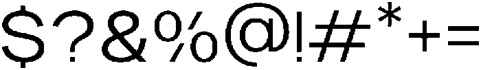 TBJ Elvaro Light otf (300) Font OTHER CHARS