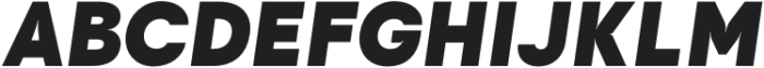 TBJ Endgraph Trapline Extra Bold Italic otf (700) Font