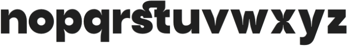 TBJ Endgraph Trapline Extra Bold otf (700) Font LOWERCASE