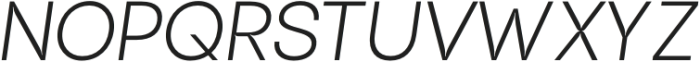 TBJ Endgraph Trapline Extra Light Italic otf (200) Font - Sa - What Font Is