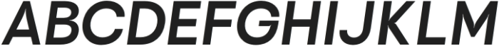 TBJ Endgraph Trapline Medium Italic otf (500) Font